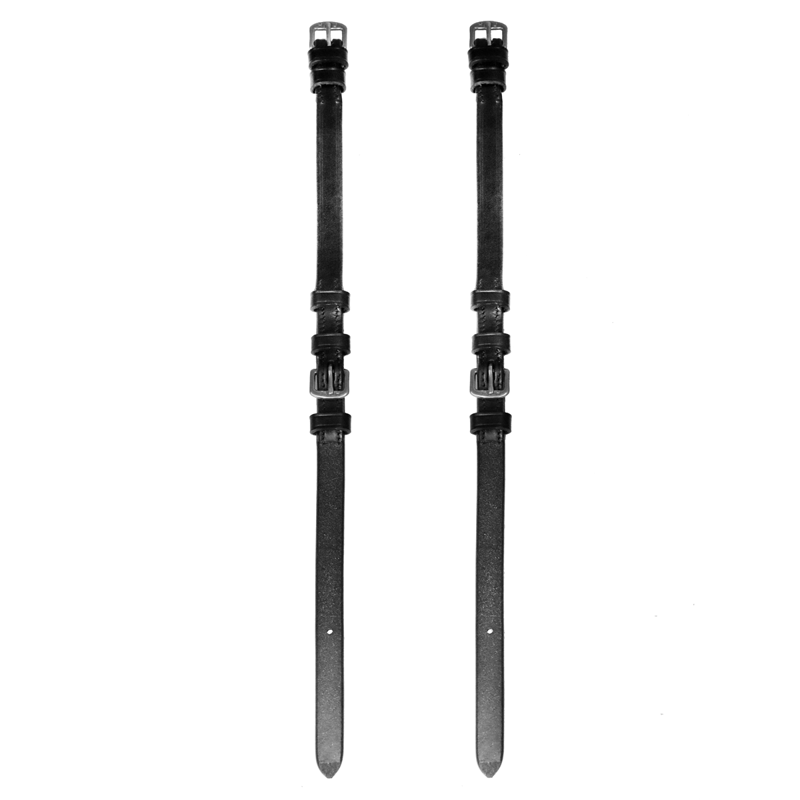 Henry James Buckle Cheekpieces - Black